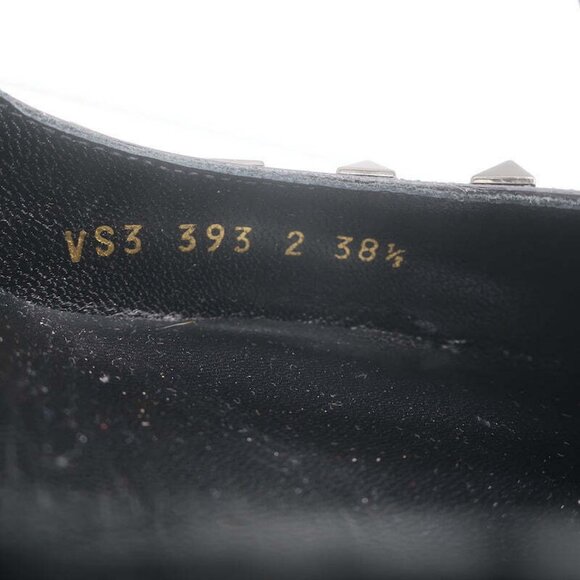 Valentino Rockstud Bicolor Cage Pumps White & Black Patent Leather Size 38.5 NEW - Picture 11 of 12